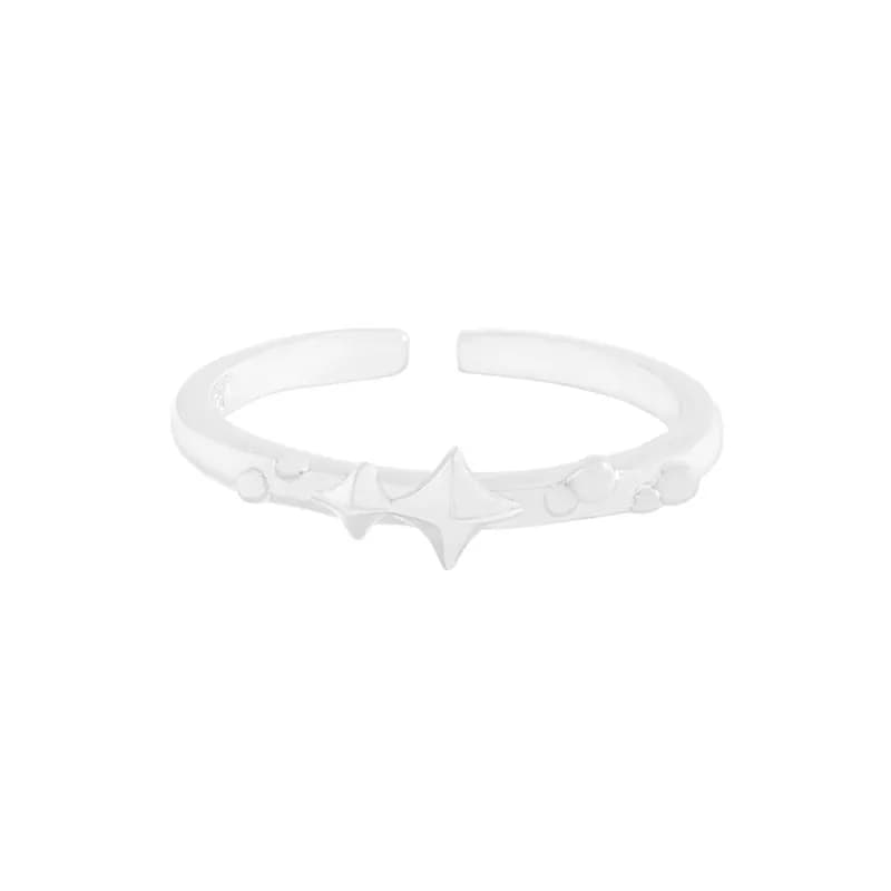 Starburst Ring in Silver — Sterling silver