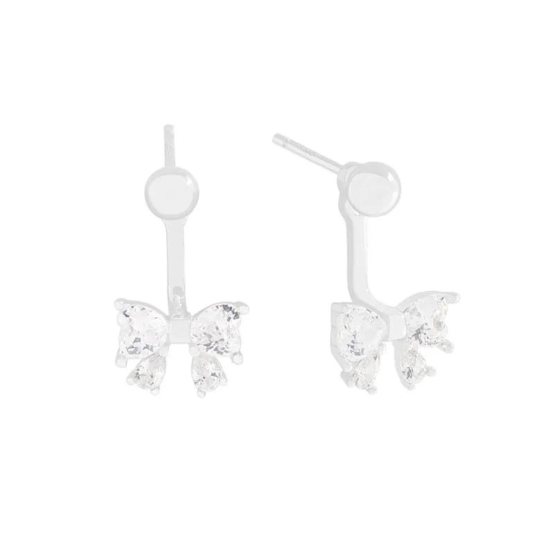 Butterfly Cluster Earrings in Silver — Sterling silver