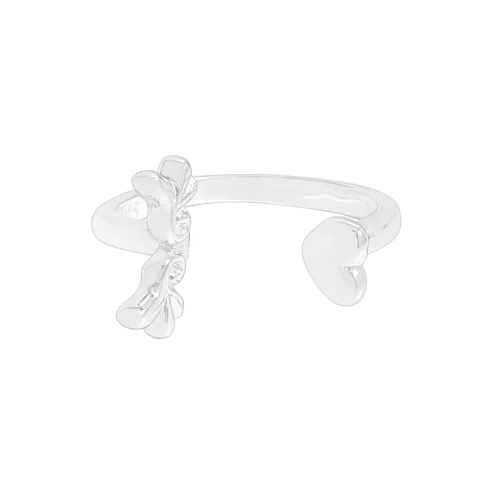 Petal Cluster Ring in Silver — Sterling silver